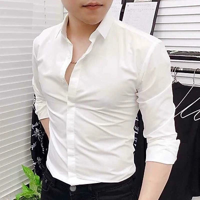 [HCM](SIÊU HOT) ÁO SƠ MI NAM TRẮNG  CỰC NAM TÍNH | FORM CHUẨN Hương Nemo Style