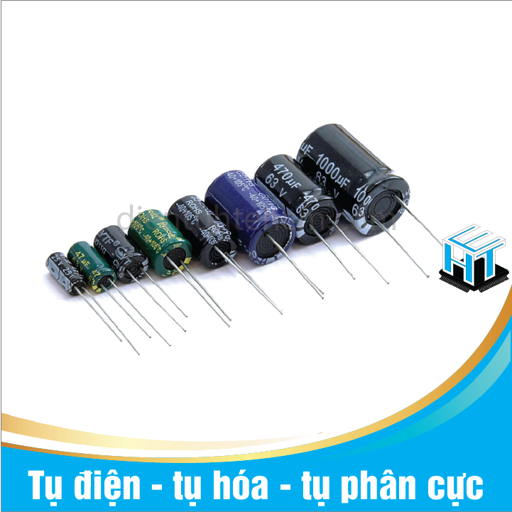 Tụ điện tụ hóa 10V nhiều loại