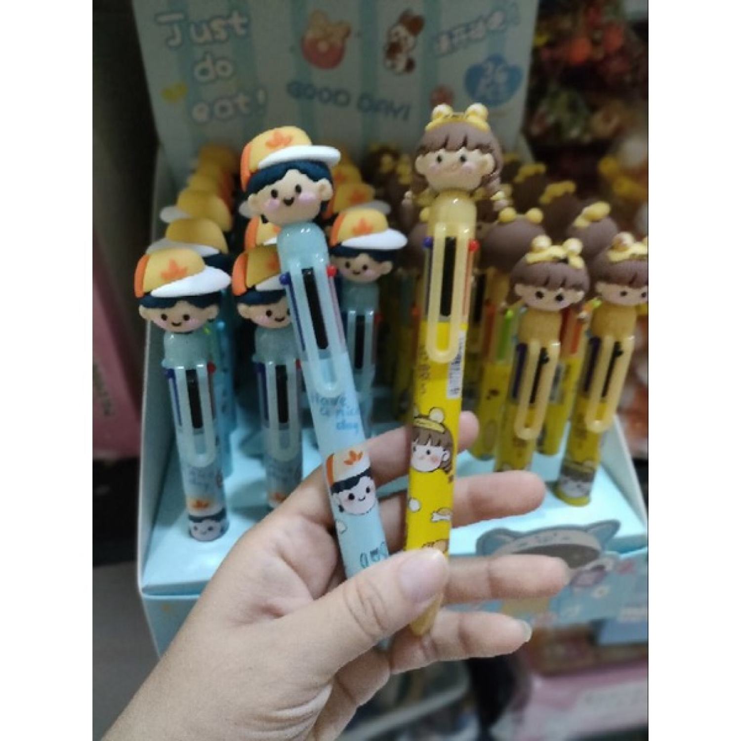 Bút bi bấm 6 ngòi No.MM8887