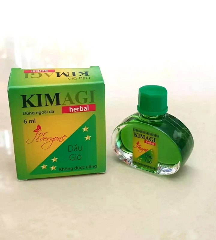 [HCM]Dầu gió KIMAGI herbal - Sản phẩm của cty dược Agimexpharm cao cấp