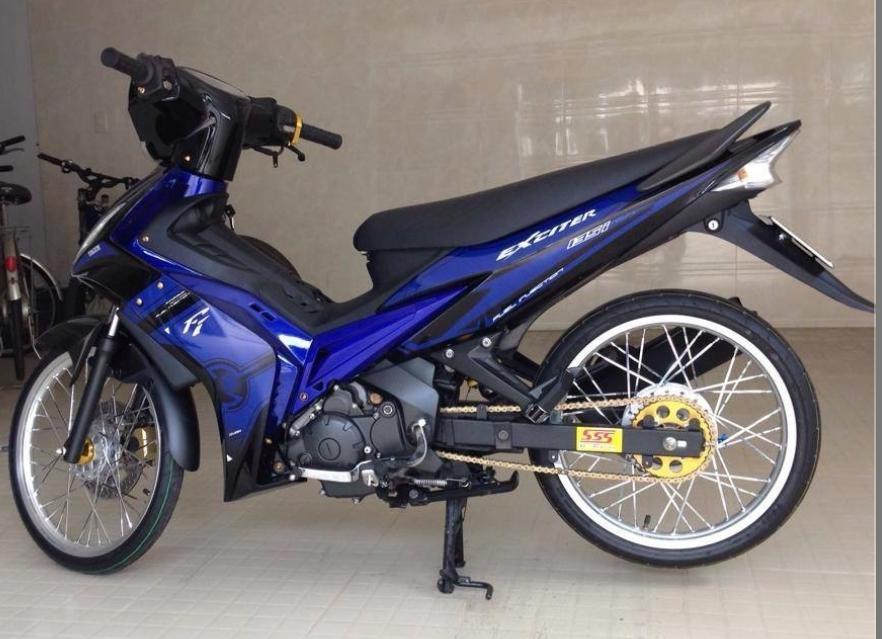 Tem rời ex 2009 xanh đen dán xe xanh
