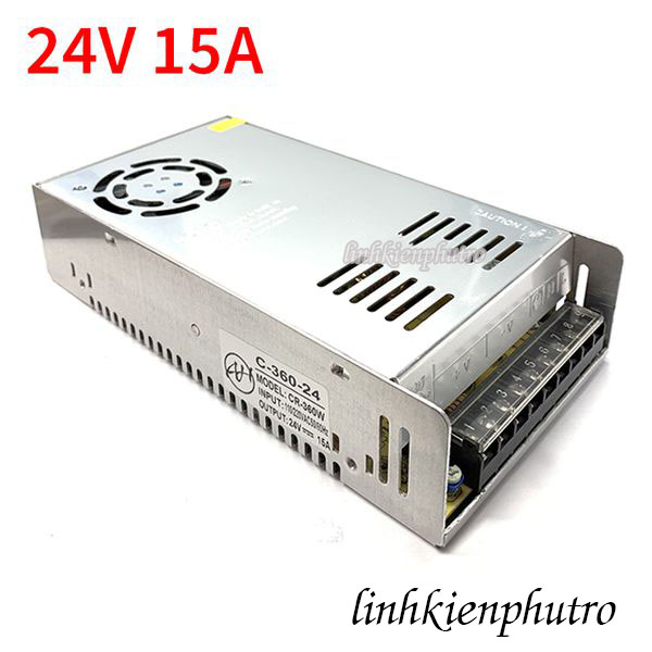 [HCM]Nguồn Tổ Ong 24V 15A