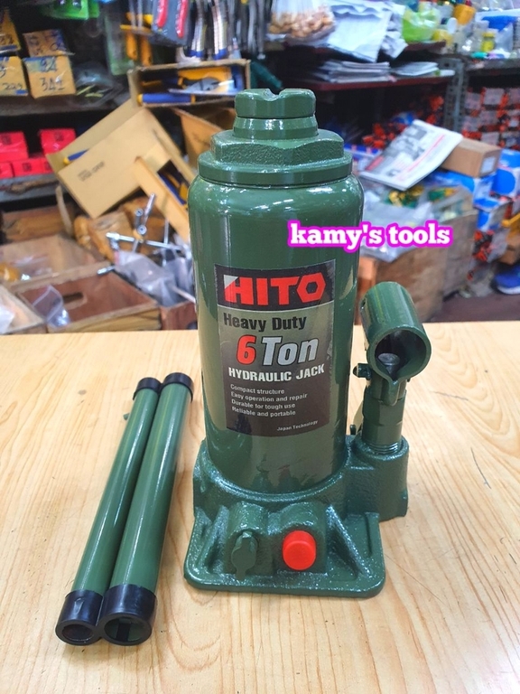 KÍCH CON ĐỘI THỦY LỰC 6 TẤN (CON ĐỘI THỦY LỰC, KÍCH THỦY LỰC, CON ĐỘI Ô TÔ)