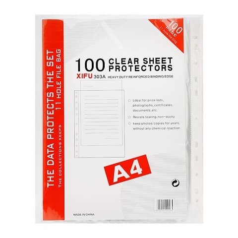 Bìa lá lỗ A4 3 lạng (100 tờ/xấp)
