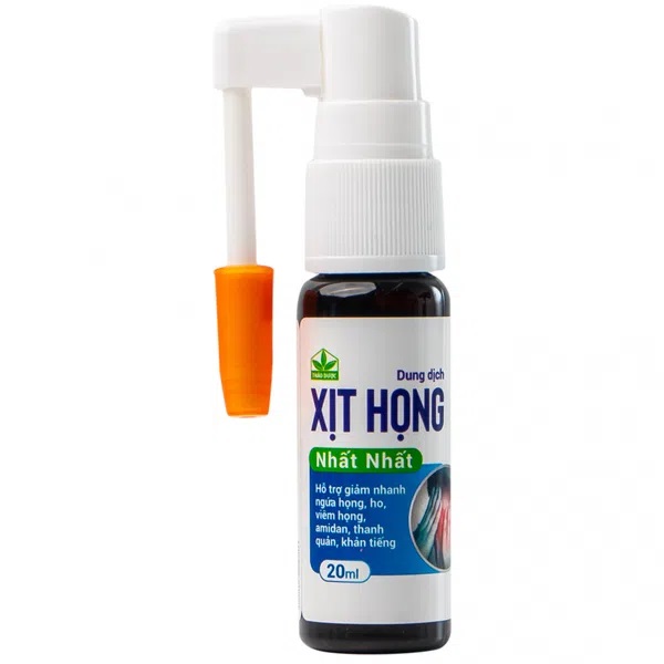 Dung dịch xịt họng Nhất Nhất - 20ml
