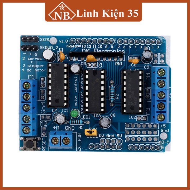 Mạch module điều khiển động cơ L293D