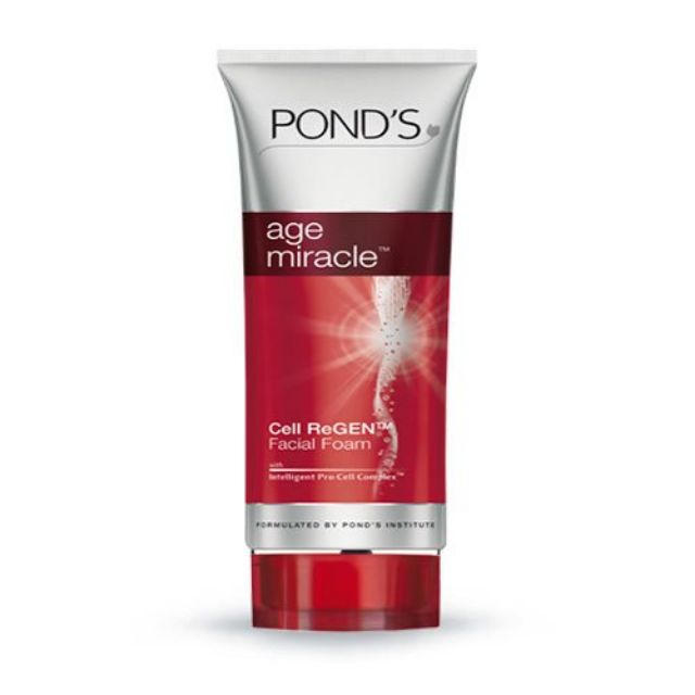 Sữa rửa mặt ponds cao cấp chống lão hóa age miracle 100gr