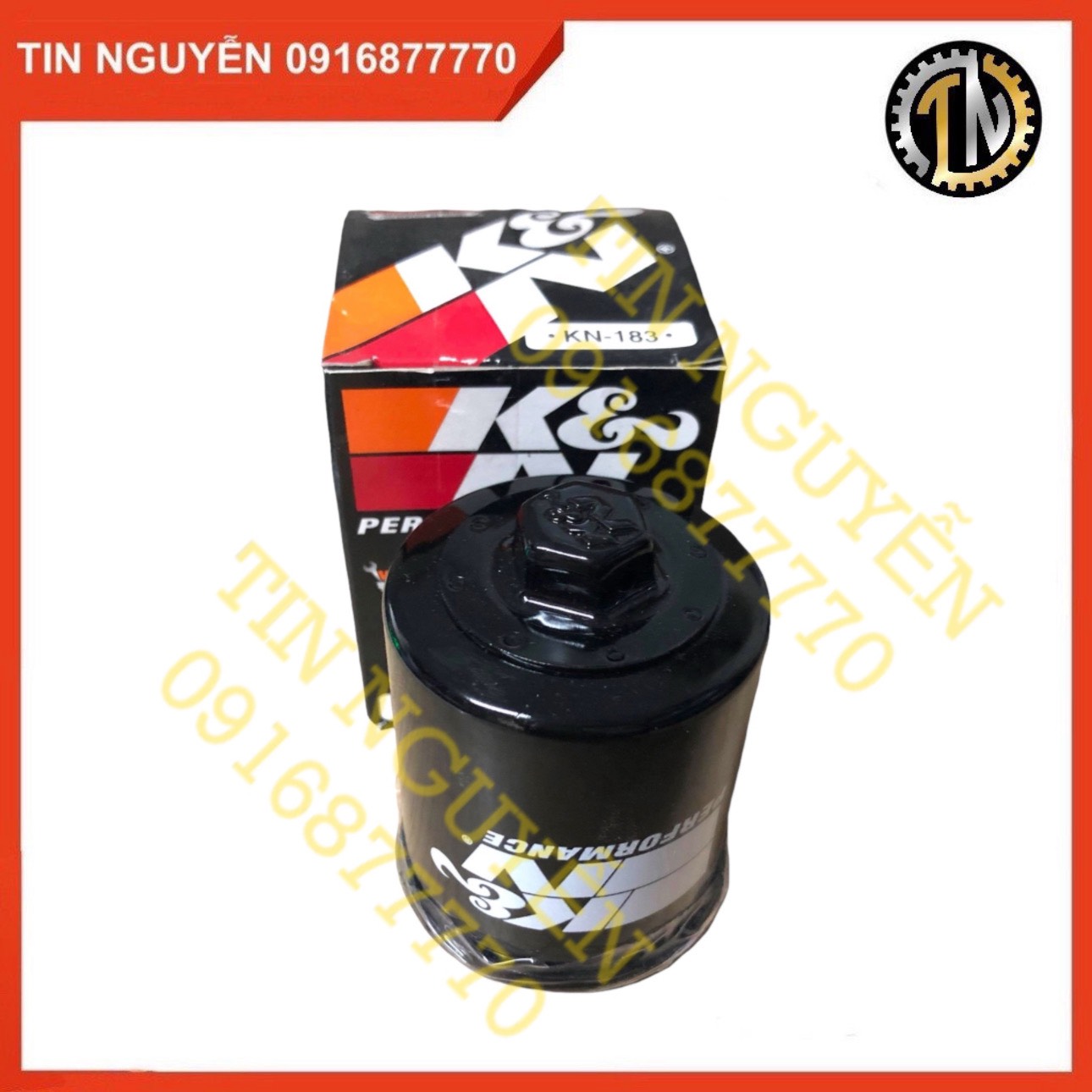 Lọc nhớt cao cấp dành cho xe vespa - k&n 183