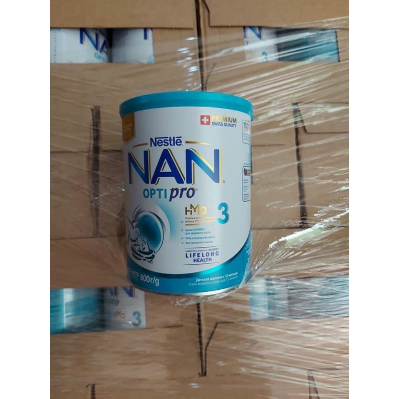 [MẪU MỚI HMO] Sữa Bột Nan Nga Số 1,2,3,4 - 800G DATE 2022