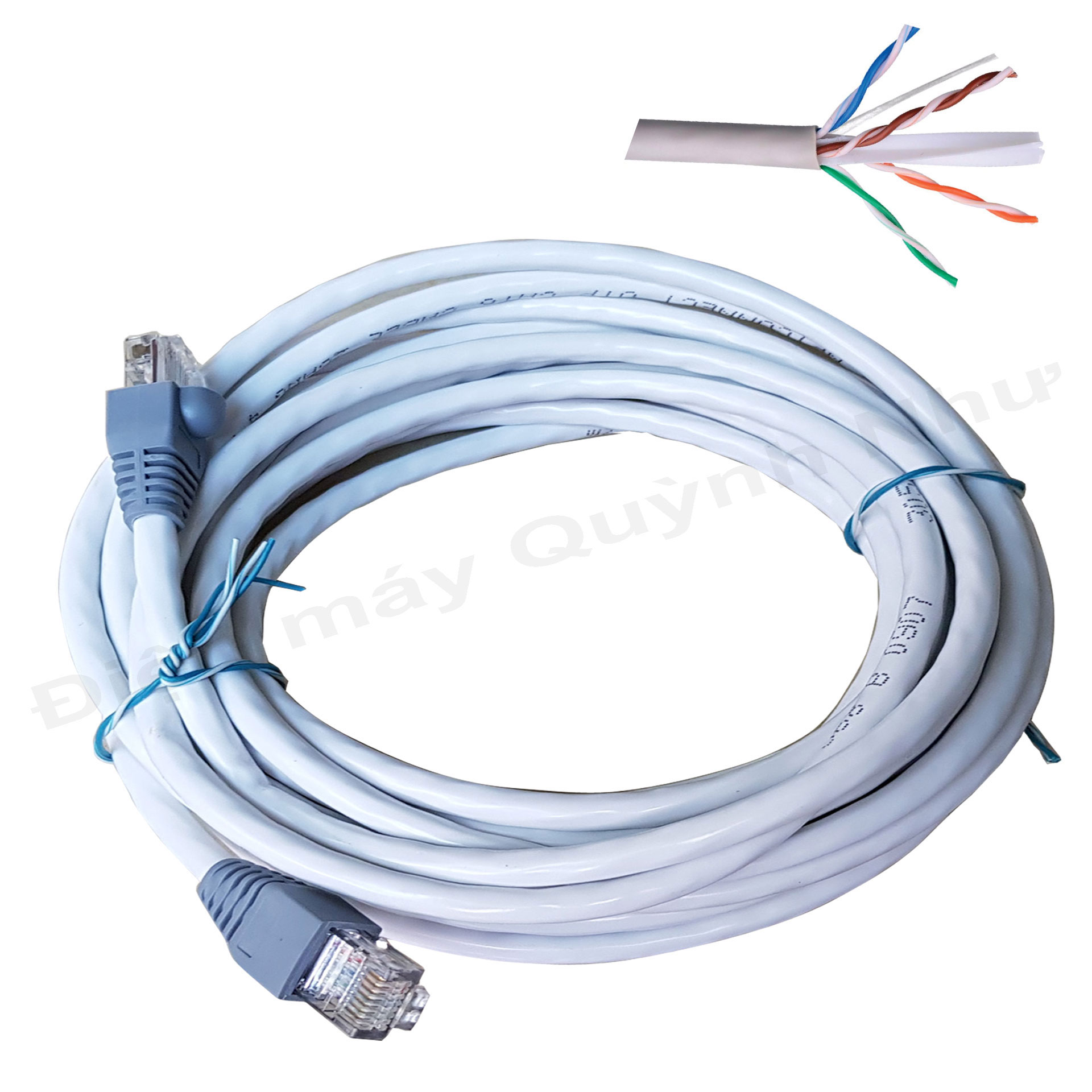 [HCM]2m Dây mạng (cáp lan) CAT6 bấm sẵn 2 đầu