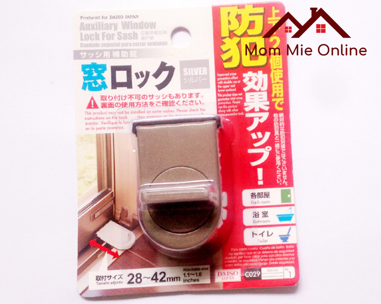 [HCM] Chốt chặn cửa lùa, chốt khóa cửa lùa, cửa kéo, hàng xuất Nhật - I010