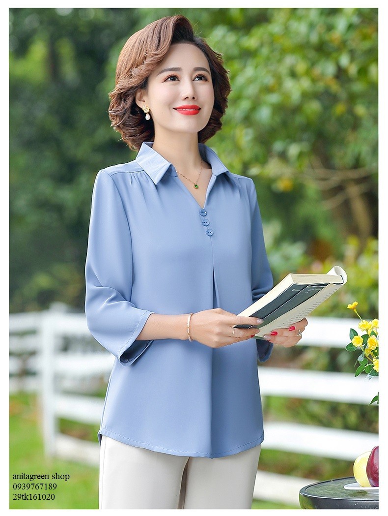 ÁO KIỂU TRUNG NIÊN CAO CẤP