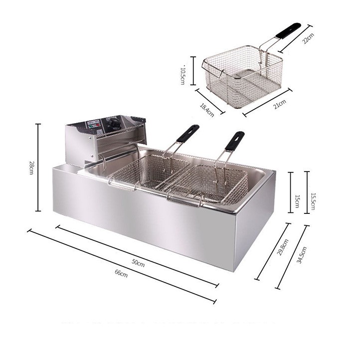 BẾP CHIÊN NHÚNG ĐIỆN 12 Lít