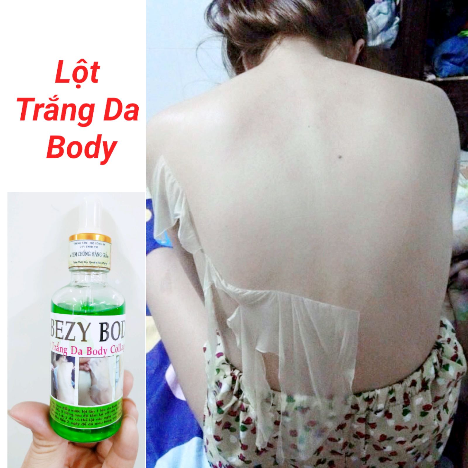 Lột Trắng Da Toàn Thân BEZY Thái Lan