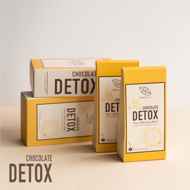 Detox Chocolate - Giảm cân, đào thải độc tố, chống lão hóa, tăng cường chức năng gan
