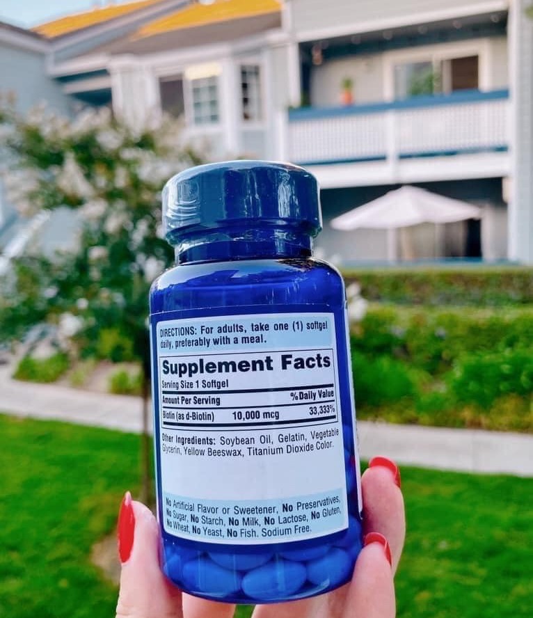 Biotin 10000mcg Puritan's Pride 100 viên