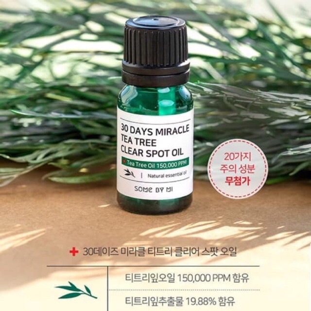 [HCM]Chấm mụn tea tree some by mi 30 day miracle