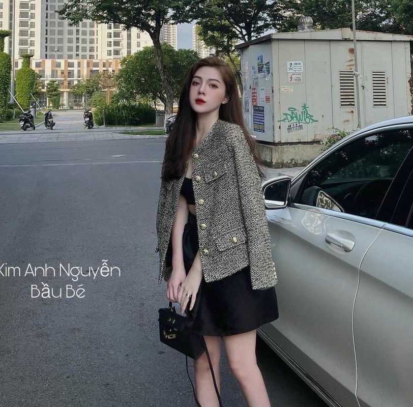 Áo khoác dạ sang sịn 3 màu sang trọng