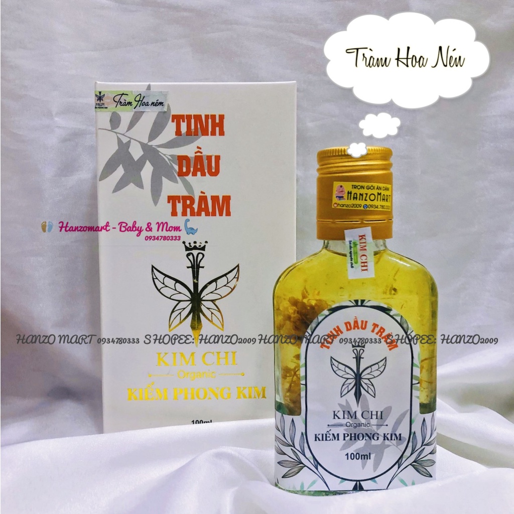 Tinh dầu Tràm Kim Chi hoa nén (Kiếm Phong KIM) - Huế