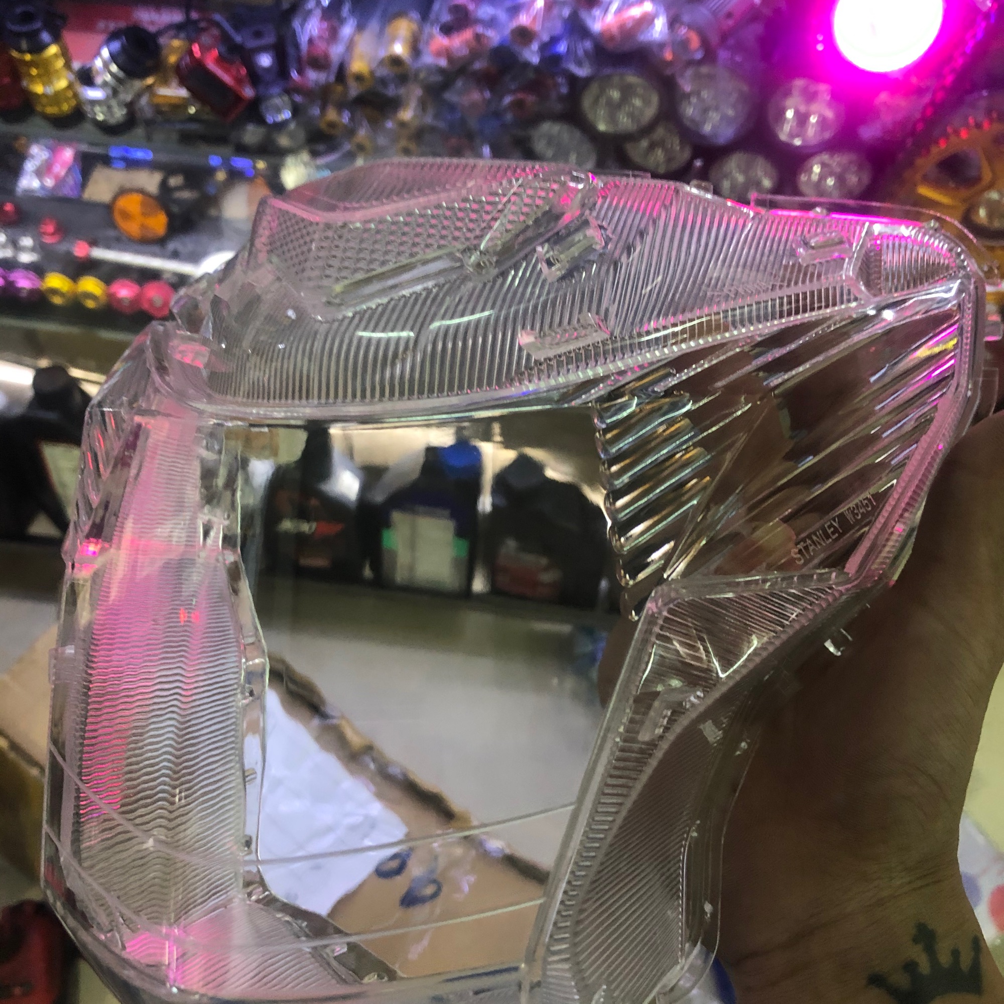 choá đèn satria raider fi