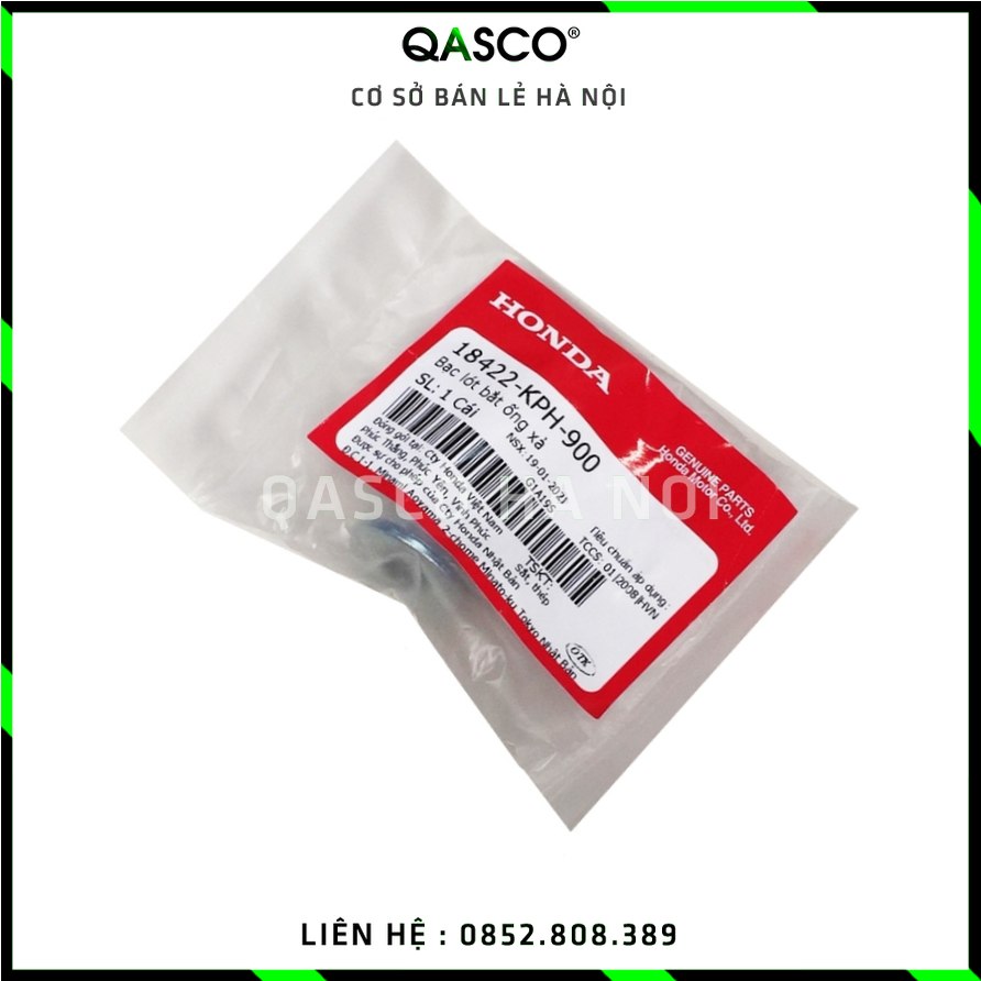 Bạc lót bắt ống xả HONDA FUTURE, WAVE (18422KPH900) QASCO