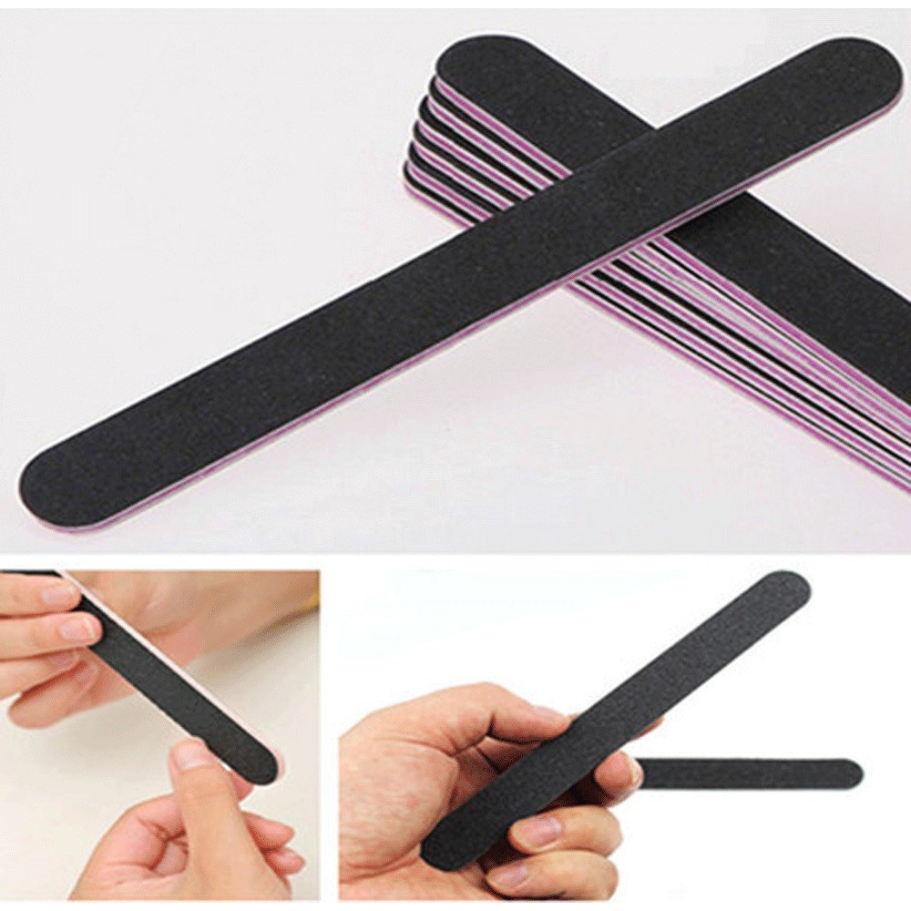 Combo 10 Dũa móng tay mỏng chuyên dụng làm nails | Dũa móng tay giấy
