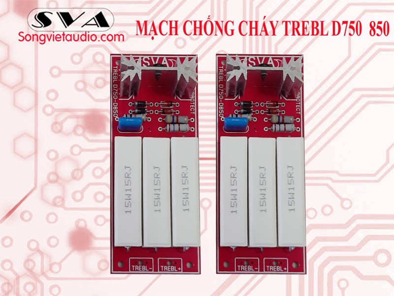MẠCH CHỐNG CHÁY TREBLE 750/ 850 - 1 CẶP