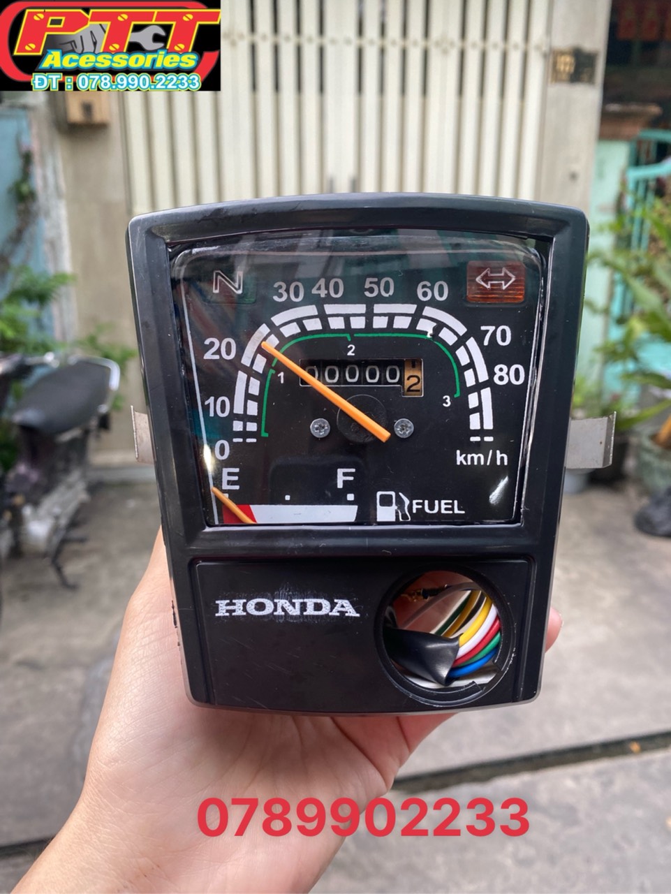 ĐỒNG HỒ XE CUB 82 - DH - DD CÓ DÂY - LÊN KIM