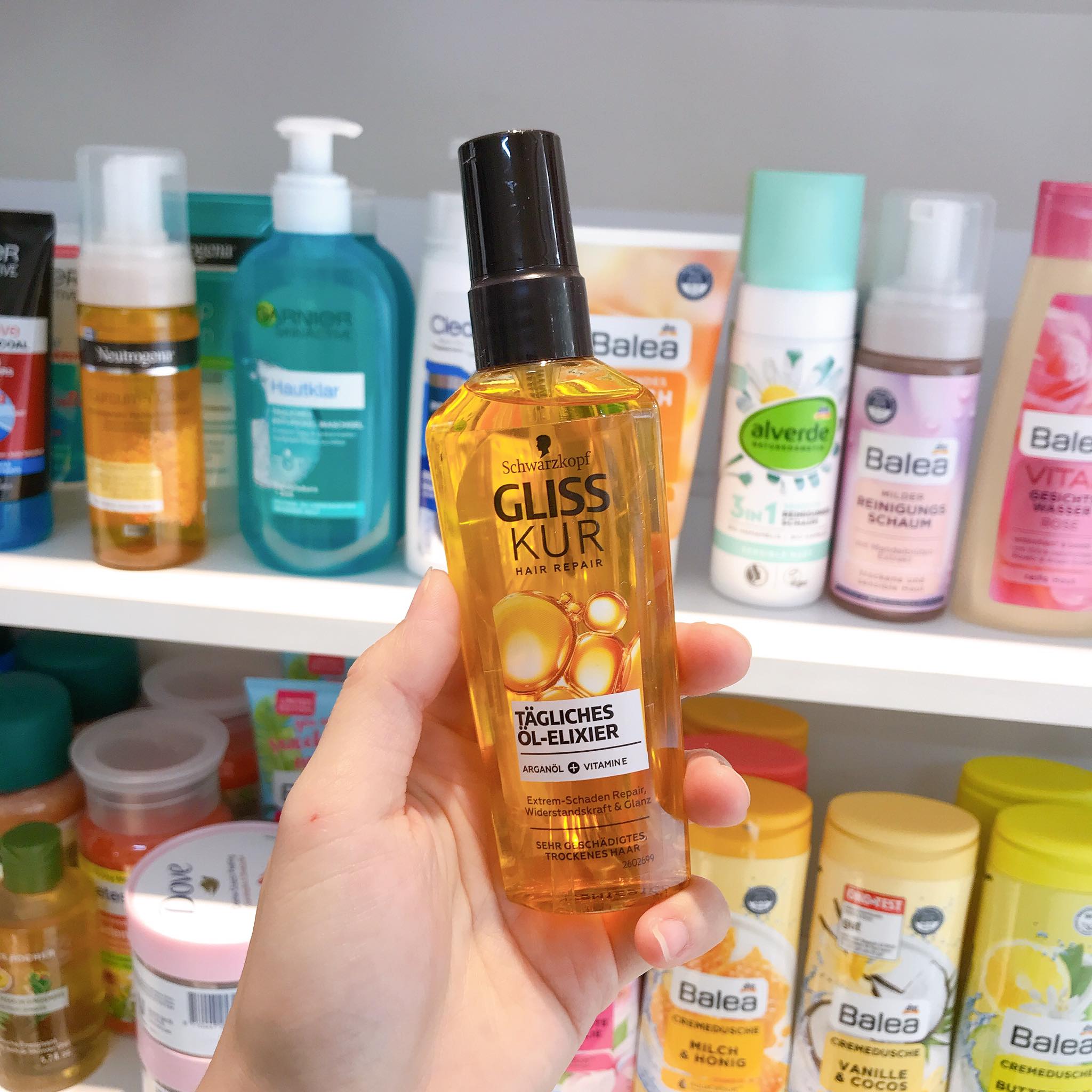 Tinh Dầu Dưỡng Tóc Loreal Và Gliss Kur Nội Địa Đức