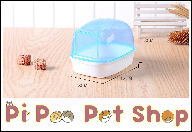 Nhà tắm cửa tự động cho hamster