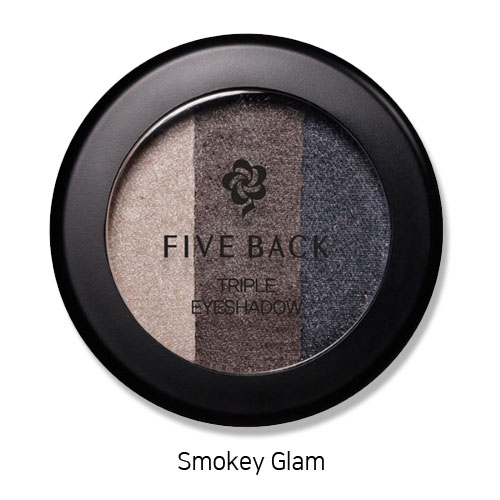 Phấn mắt lì có nhũ phối 3 màu Five Back Triple Eyeshadow 3g