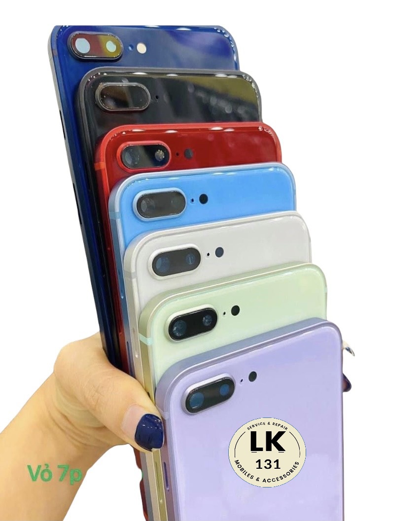Vỏ thay thế viền vuông lưng kính dành cho 7Plus