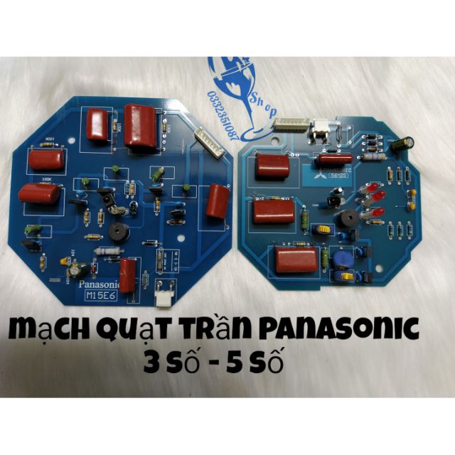 Bo mạch quạt trần Panasonic 3 cánh - 5 cánh