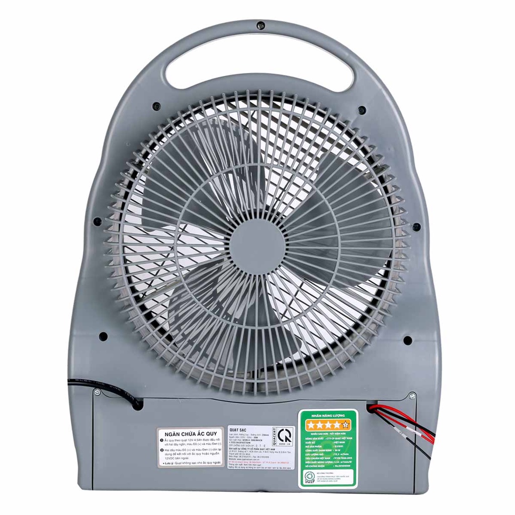 Quạt sạc điện Asia QS-1001