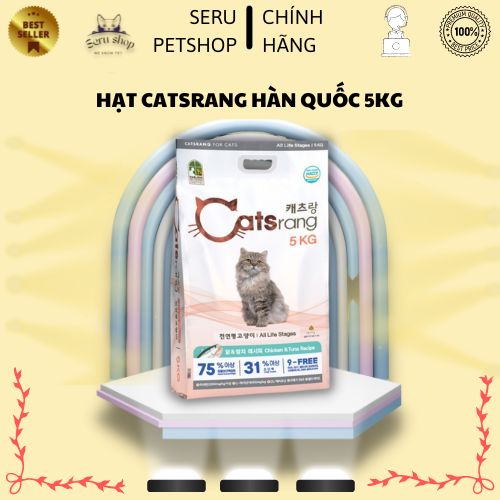 [Hàng công ty] Thức ăn cho mèo Hàn Quốc Catsrang 1KG