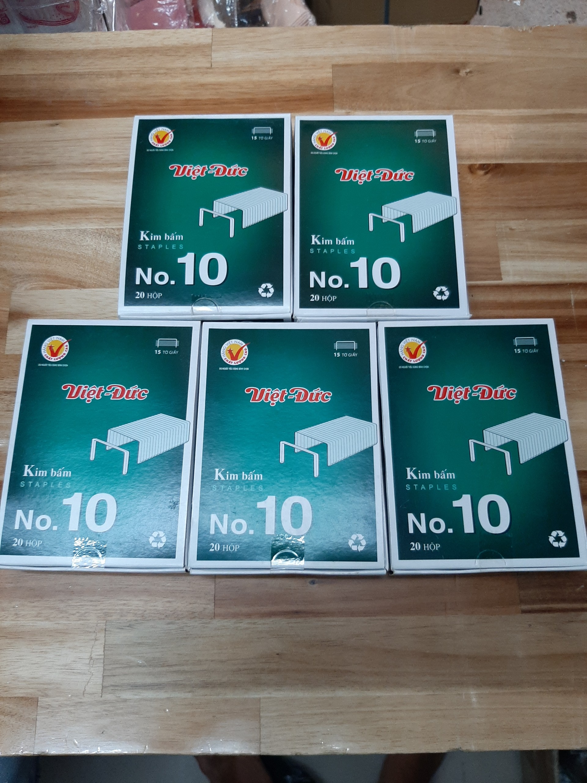 [HCM]Combo 20 Hộp Kim Bấm No.10 Việt Đức