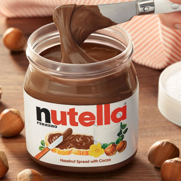 [ Hàng Mỹ] Bơ HẠT PHỈ PHẾT CACAO NUTELLA hũ thủy tinh