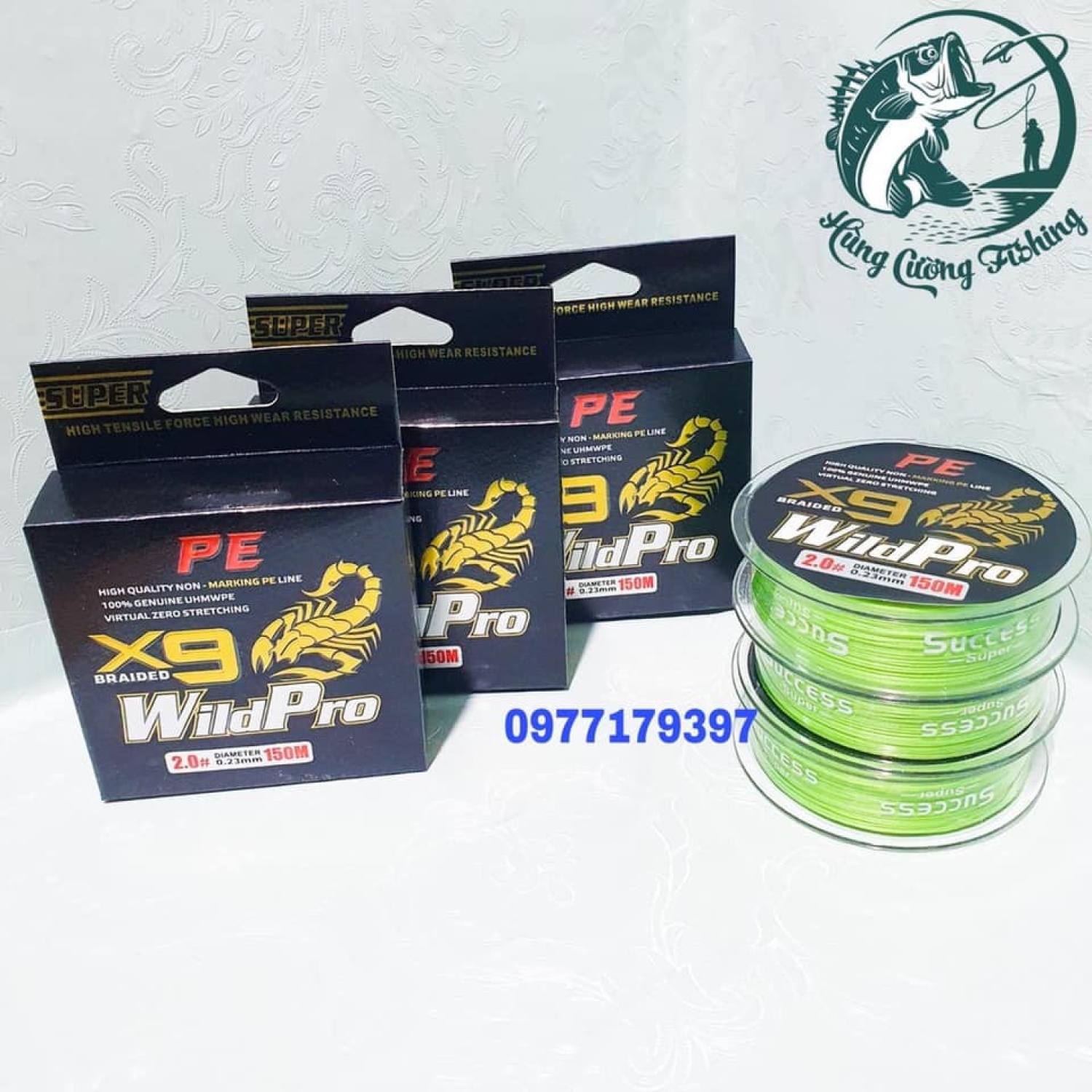 Dây dù pe siêu bền câu cá dù x9 wild pro 150m thế giới đồ câu lure 68 dây dù câu cá siêu bền a10