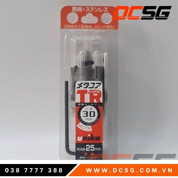 Mũi khoét kợp kim 30mm Unika MCTR-30