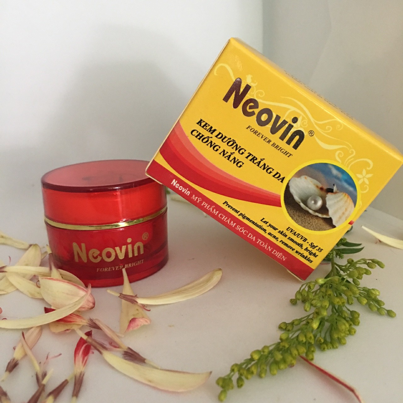 Kem trắng da chống nắng 10g NEOVIN