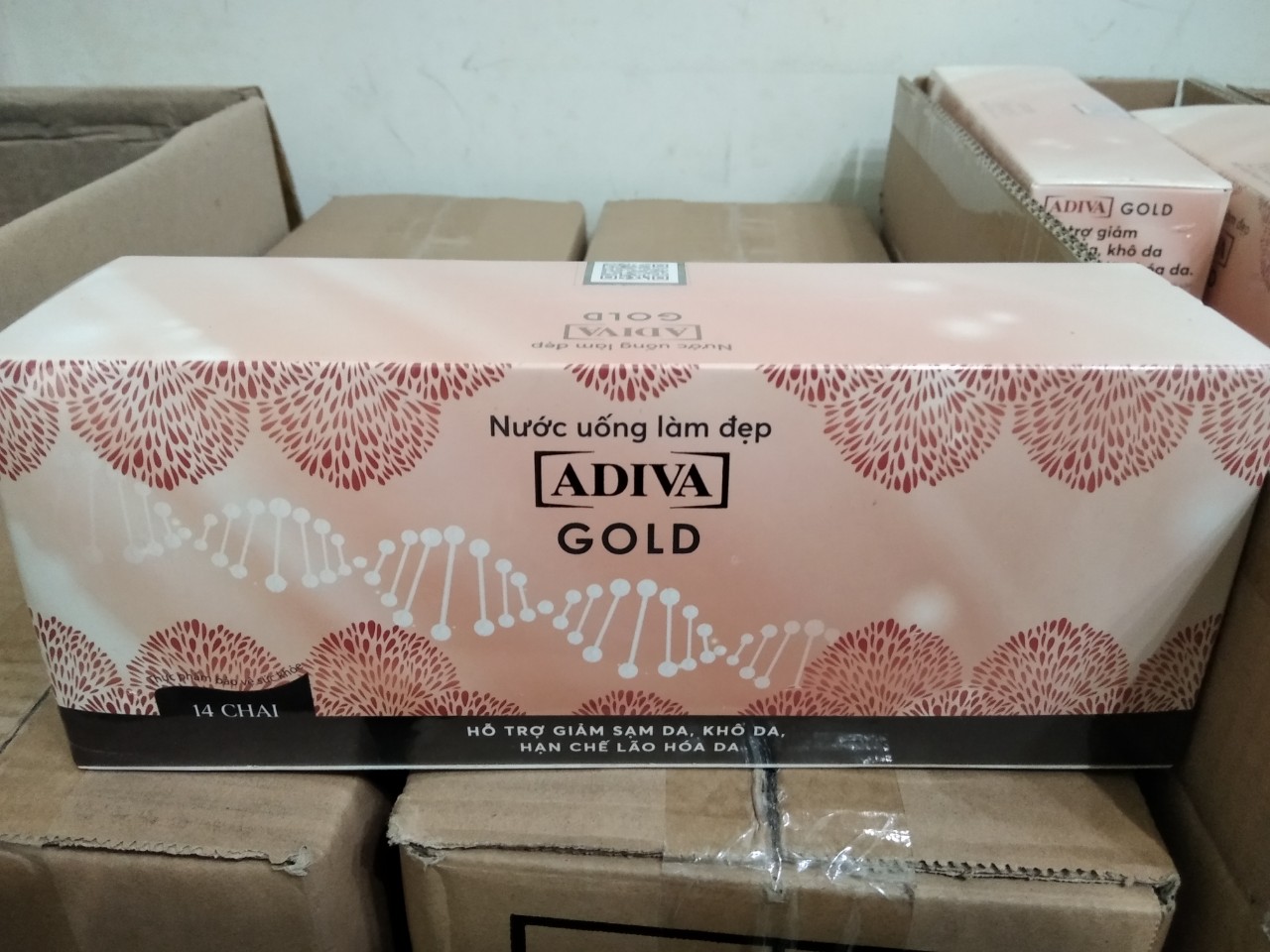 [HCM] 01 hộp Collagen Adiva Gold (14 lọ/ hộp)