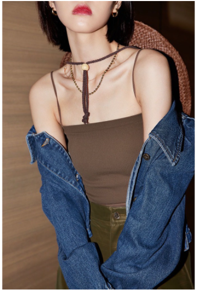 Áo 2 dây, áo hai dây thun gân dáng croptop siêu sang chảnh, áo kiểu nữ đẹp sang chảnh 2022