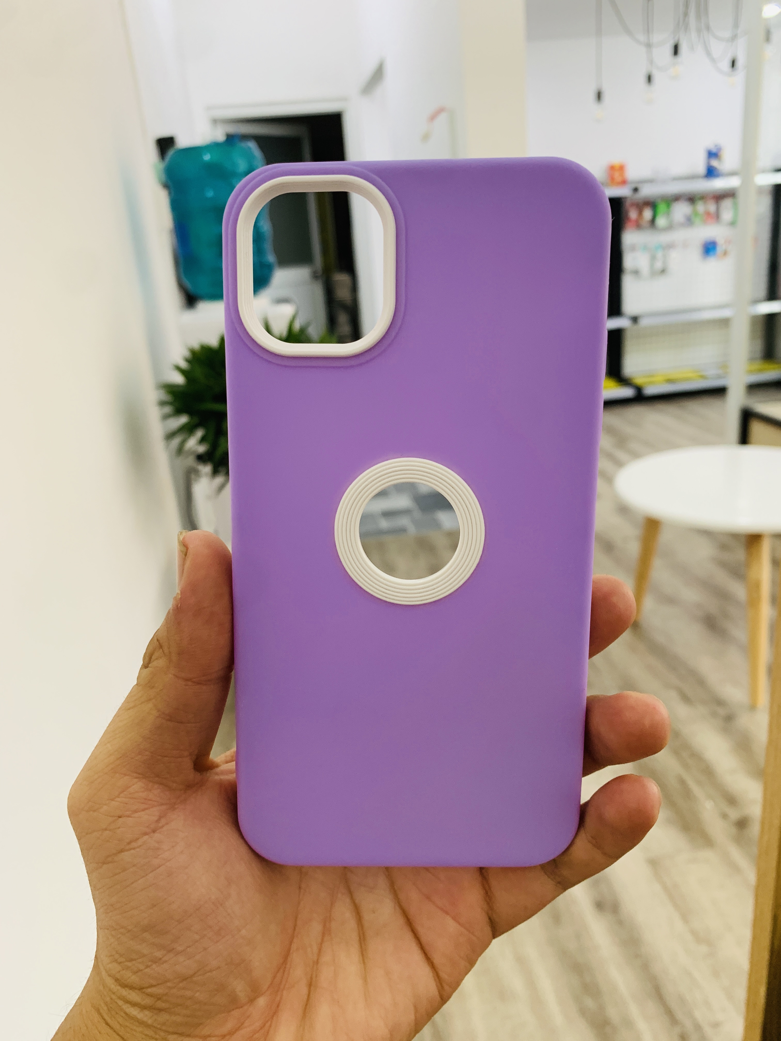 Ốp lưng iPhone hở táo viền màu siêu đẹp