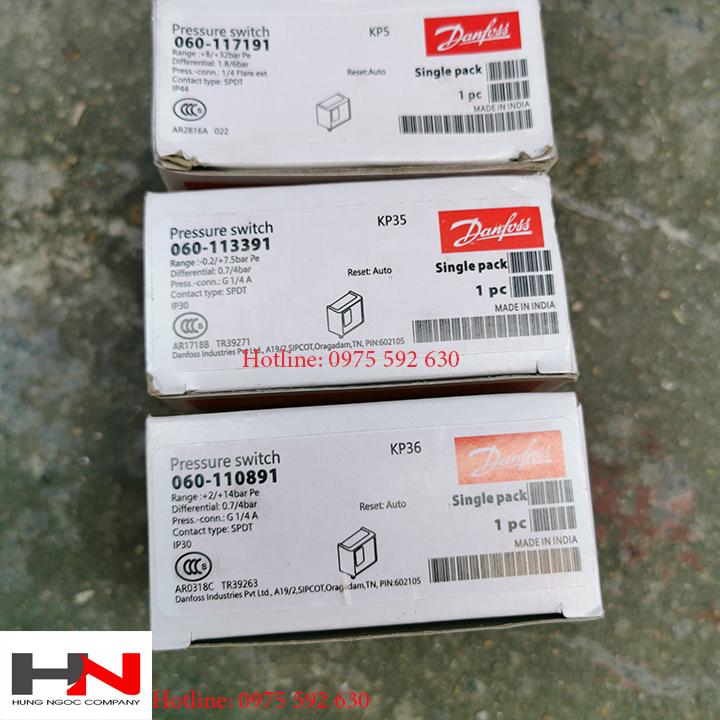 Rơ le áp lực KP5, KP25, KP36