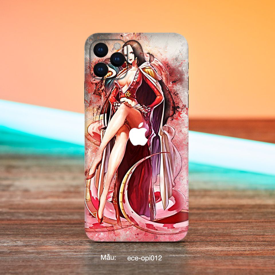 Miếng dán skin mẫu One Piece 02 cho iPhone 7 Plus, 8 Plus, X, XS, XS Max, 11, 11 Pro, 11 Pro Max