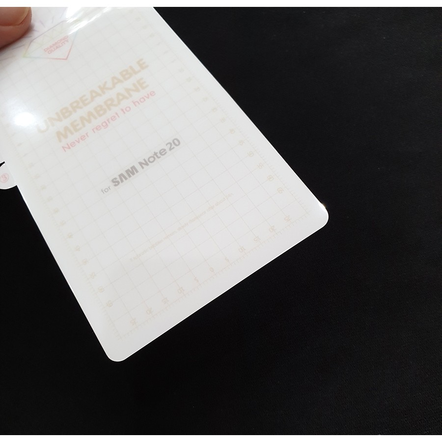 Miếng dán PPF Note 20 chống xước màn hình mặt trước