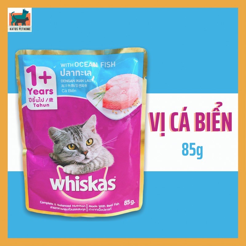 PATE WHISKAS CHO MÈO GÓI 80GR