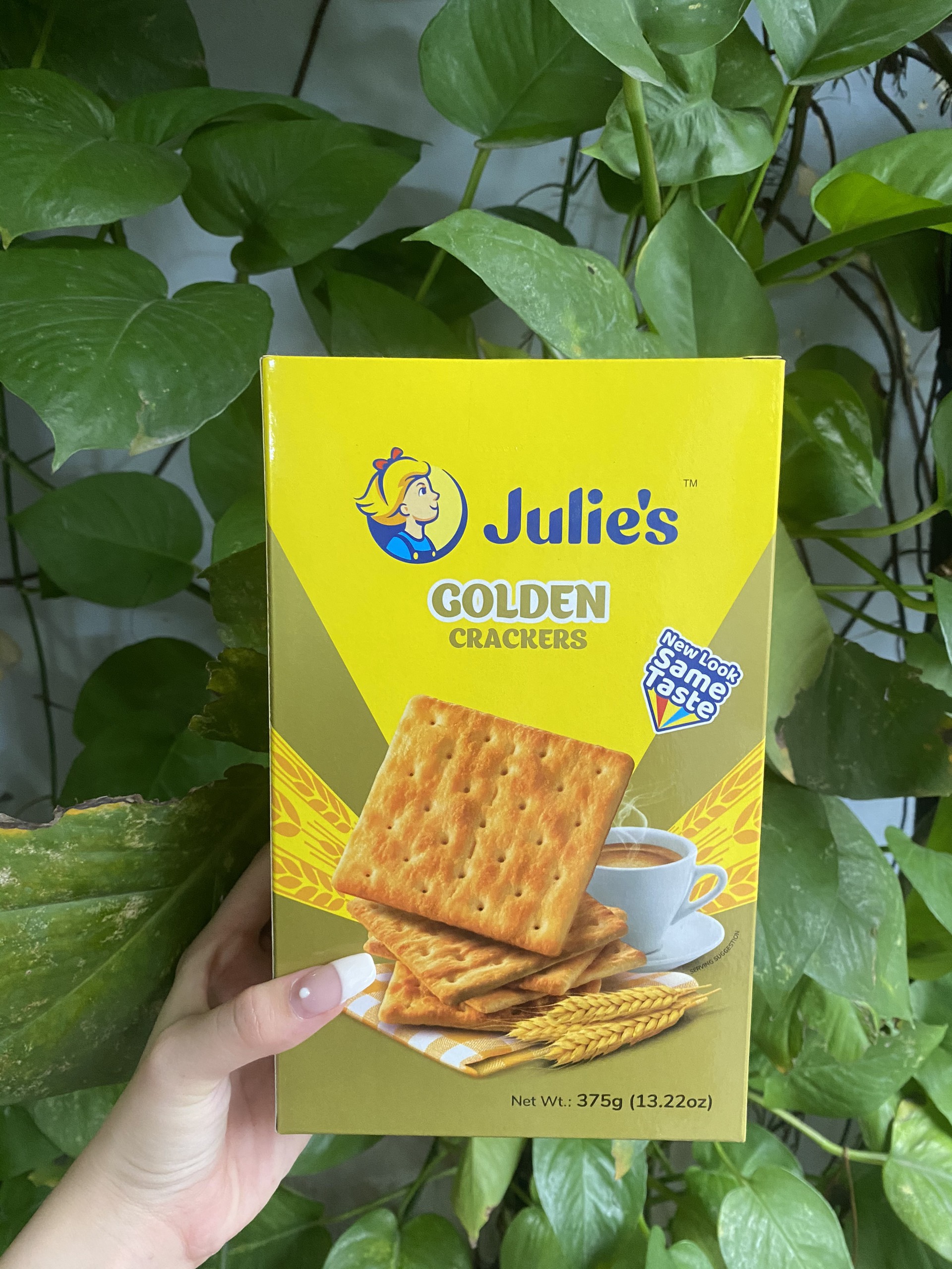Bánh Quy Giòn Lúa Mì Julie's Golden Crackers (Hộp 375g)