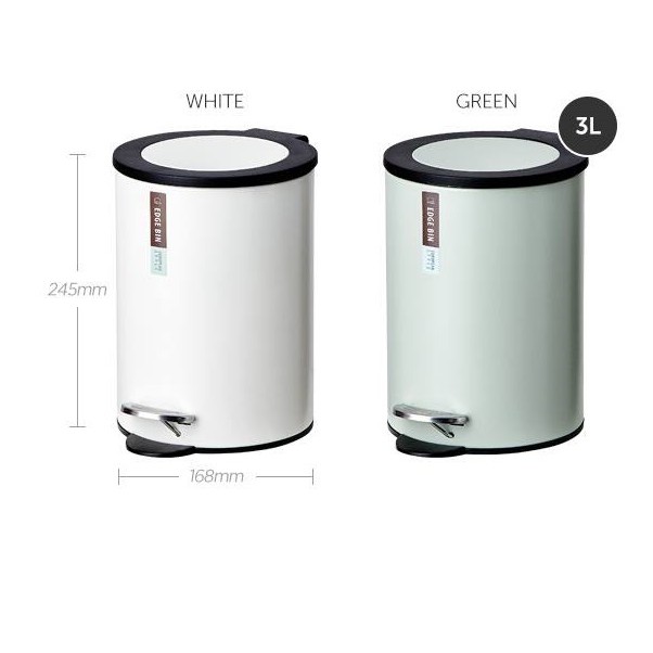 Thùng rác Lock&Lock Classic có đạp chân 3 lít - BYP101 (CL)