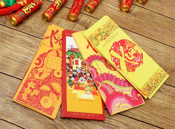 combo 10 bao  lì xì c4 giao ngẫu nhiên - bao lì xì cao cấp nhiều mẫu đẹp  - bao li xi -  mừng tết